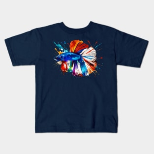 Pisces Betta Fish Kids T-Shirt